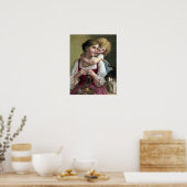 Nass mit süßen Ablenkungen Poster (Küche)