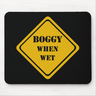 nass, schwindlig mousepad