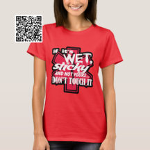 Nass und klebrig Dont Touch es