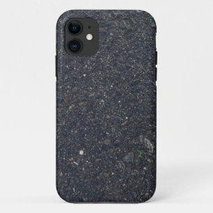 Nassasphaltsmuster Bitumenpech schwarzer Bauch Case-Mate iPhone Hülle
