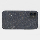Nassasphaltsmuster Bitumenpech schwarzer Bauch Case-Mate iPhone Hülle (Rückseite (Horizontal))
