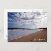 Nassau, Bahamas Beach Postkarte (Vorne/Hinten)