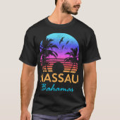 Nassau Bahamas Beachrip Summer S friend T-Shirt (Vorderseite)