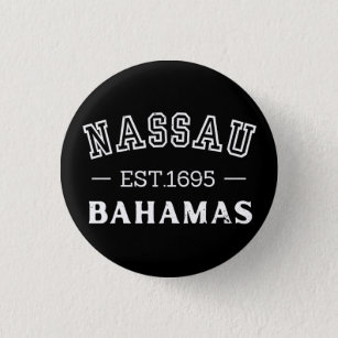 Nassau Bahamas Button