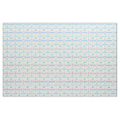 Nassau, Bahamas farbenfroher Text- und Bildmuster Stoff (Yard (91,4 cm))