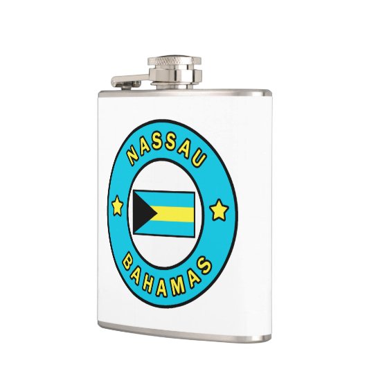 Nassau Bahamas Flachmann (Links)