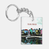 Nassau, Bahamas-Foto Schlüsselanhänger (Vorderseite links)