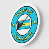 Nassau Bahamas Große Wanduhr (Winkel)