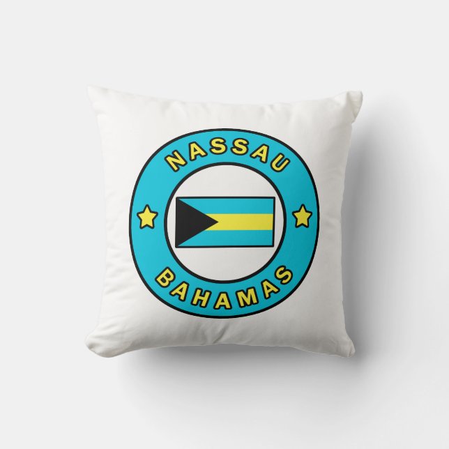 Nassau Bahamas Kissen (Vorderseite)