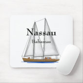 Nassau Bahamas Mousepad (Mit Mouse)
