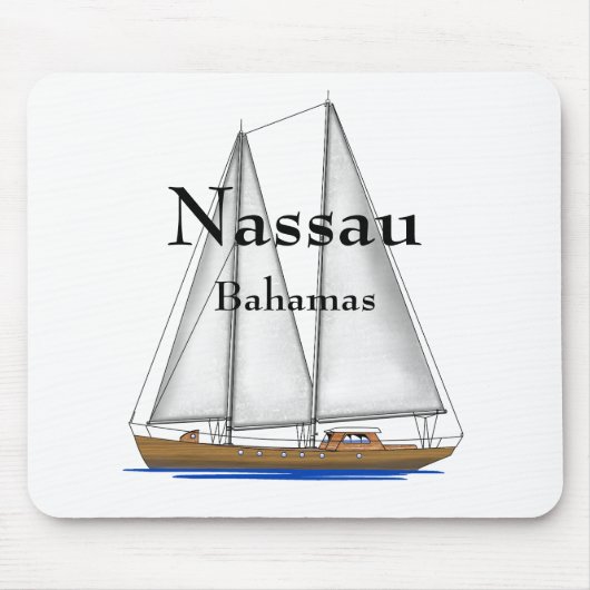 Nassau Bahamas Mousepad (Vorne)