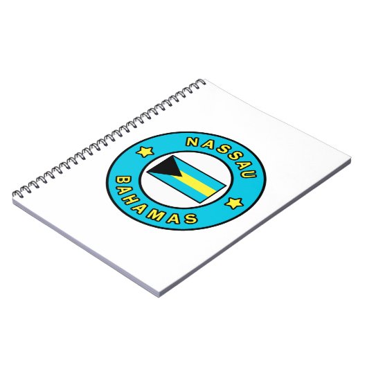 Nassau Bahamas Notizblock (Linke Seite)