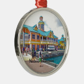 Nassau Bahamas Ornament Aus Metall (Rechts)
