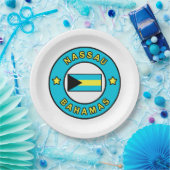 Nassau Bahamas Pappteller (Party)