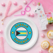 Nassau Bahamas Pappteller (Party)