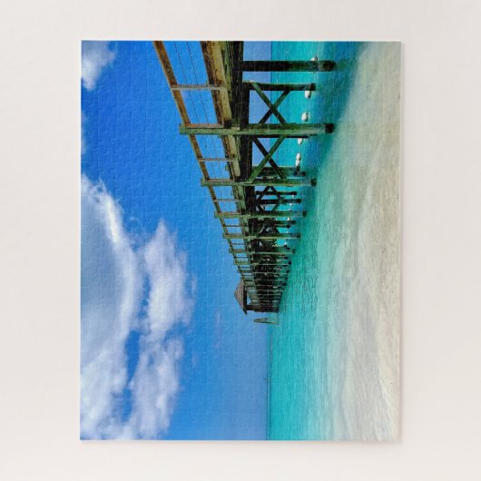 Nassau Bahamas Pier Puzzle (Vertikal)