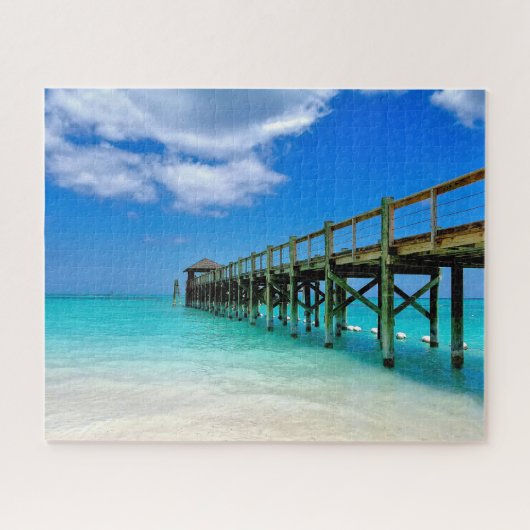 Nassau Bahamas Pier Puzzle (Horizontal)