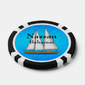 Nassau Bahamas Pokerchips (Einzeln)