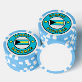 Nassau Bahamas Pokerchips (Stapel)