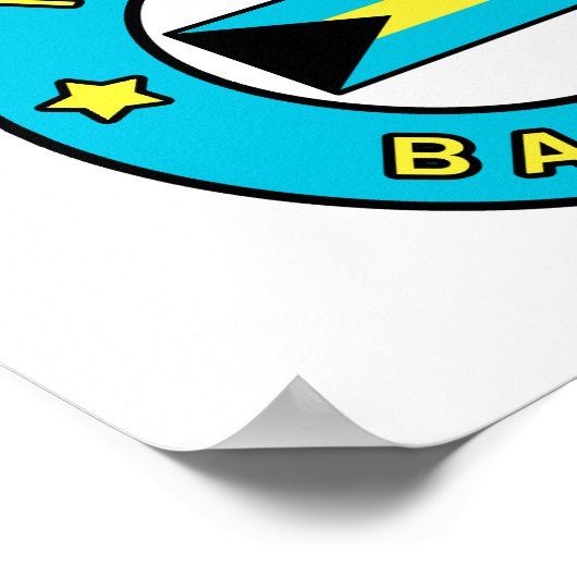 Nassau Bahamas Poster (Ecke)