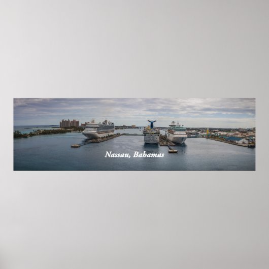 Nassau, Bahamas Poster (Vorne)