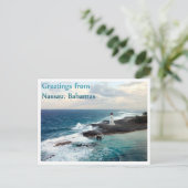 Nassau, Bahamas Postkarte (Stehend Vorderseite)