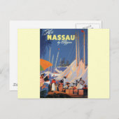 Nassau Bahamas Postkarte (Vorne/Hinten)