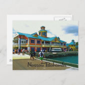 Nassau Bahamas Postkarte (Vorne/Hinten)