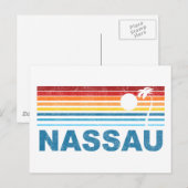 Nassau Bahamas Postkarte (Vorne/Hinten)