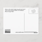 Nassau, Bahamas Postkarte (Rückseite)