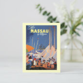 Nassau Bahamas Postkarte (Stehend Vorderseite)