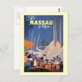 Nassau Bahamas Postkarte (Vorne/Hinten)