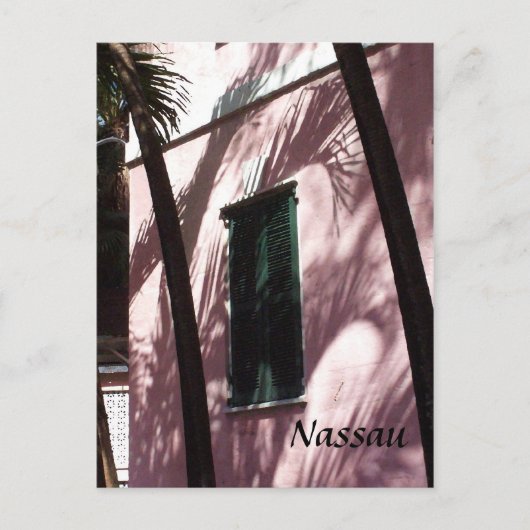 Nassau, Bahamas-Postkarte Postkarte (Vorderseite)