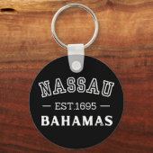 Nassau Bahamas Schlüsselanhänger (Vorderseite)