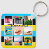 Nassau, Bahamas Schlüsselanhänger (Rückseite)