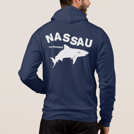 Nassau - Bahamas Shark Diving T - Shirt (Rückseite)