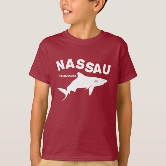 Nassau - Bahamas Shark Diving T - Shirt (Vorderseite)