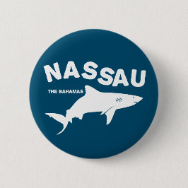 Nassau - Bahamas Shark Diving T - Shirt Button