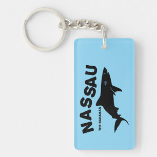 Nassau - Bahamas Shark Diving T - Shirt Schlüsselanhänger