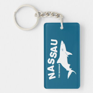 Nassau - Bahamas Shark Diving T - Shirt Schlüsselanhänger
