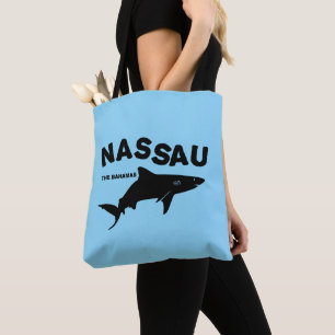 Nassau - Bahamas Shark Diving T - Shirt Tasche