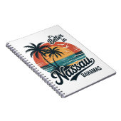 Nassau Bahamas Strand Sommer Notizblock (Rechte Seite)