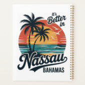 Nassau Bahamas Strand Sommer Planer (Rückseite)