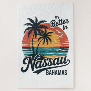 Nassau Bahamas Strand Sommer Puzzle