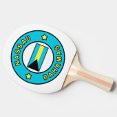 Nassau Bahamas Tischtennis Schläger (Seitenansicht)