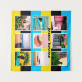 Nassau, Bahamas Wandteppich (Vorderseite (Horizontal))