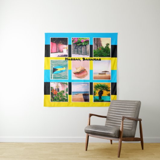 Nassau, Bahamas Wandteppich (Beispiel)