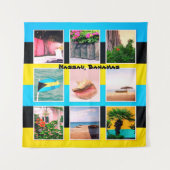 Nassau, Bahamas Wandteppich (Vorderseite)