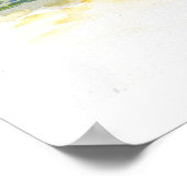 Nassau Beach Print Poster (Ecke)