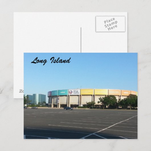 Nassau Coliseum Postkarte (Vorne/Hinten)